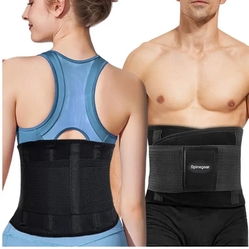 Lower Back brace Lumbar Support for Men & Women - Spinegear
