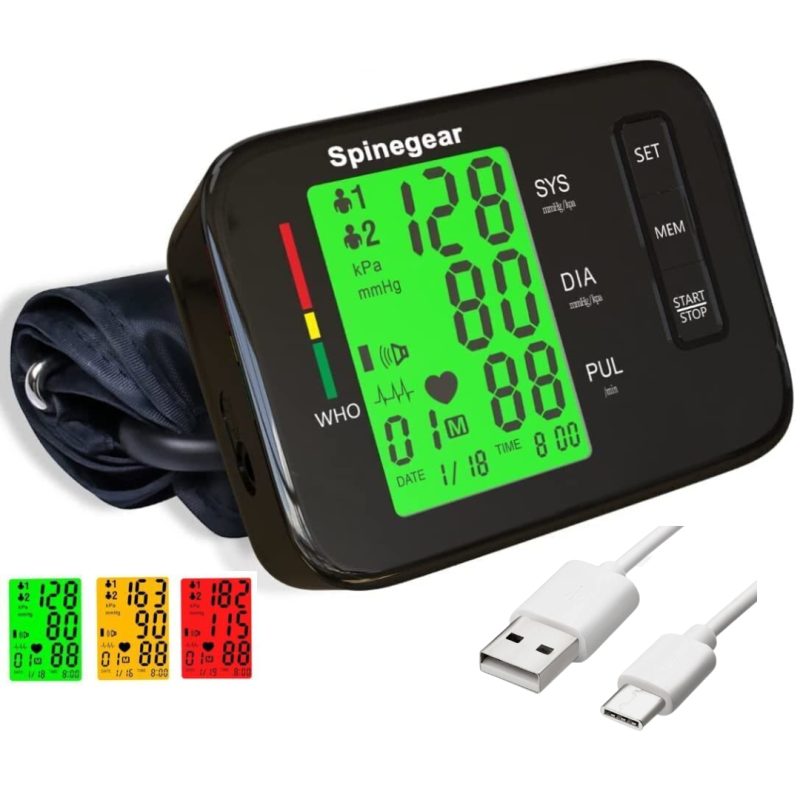 rechargeable bp monitor