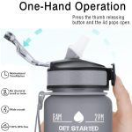 one hand operation water bottle