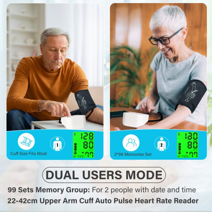 Rechargeable Digital Blood Pressure Monitor